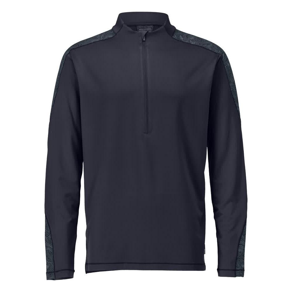 T-shirt, long sleeve, short zip t-shirt
