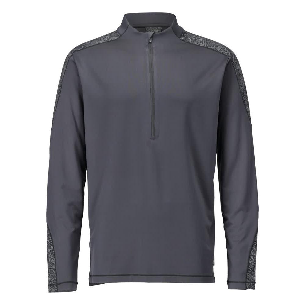 T-shirt, long sleeve, short zip t-shirt