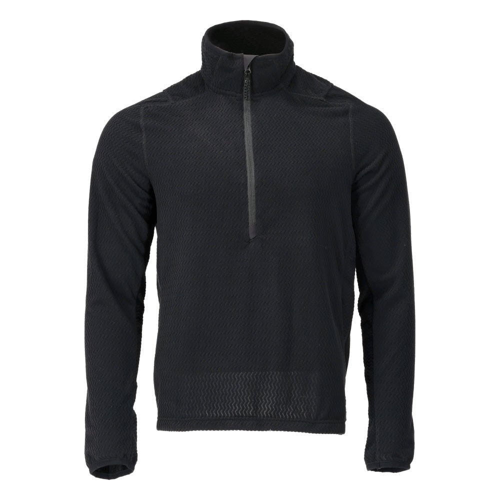 Microfleece sweater with short zipper microfleece jacket