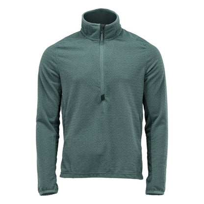Microfleece sweater with short zipper microfleece jacket