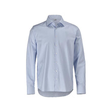 Shirt, slim fit, light blue/white