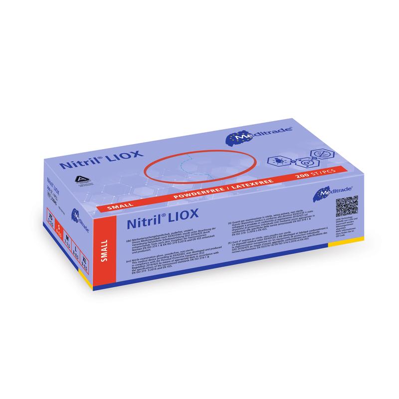 Meditrade Nitril® Guante de examen de Lionch