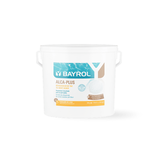 BAYROL Alca-Plus® granulat for å korrigere ustabile pH-verdier