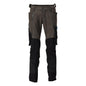 Trousers with knee pockets, stretch, light trousers, dark anthracite/black