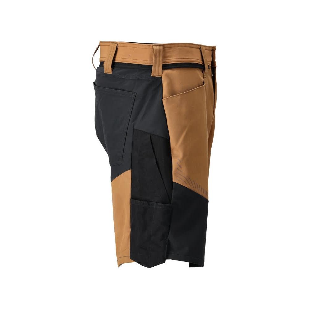 Shorts, light weight shorts, nut brown/black
