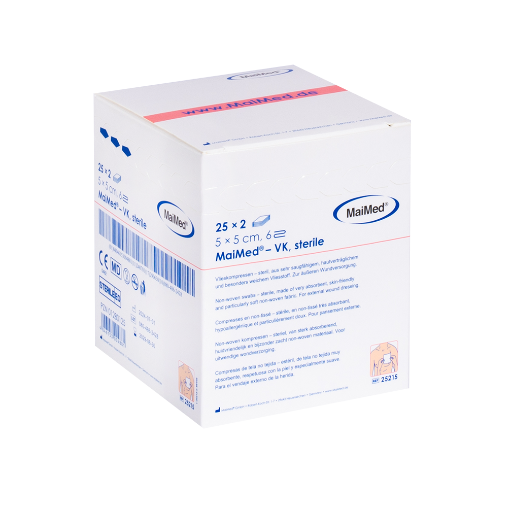 Compresas de vellón MaiMed-VK estériles