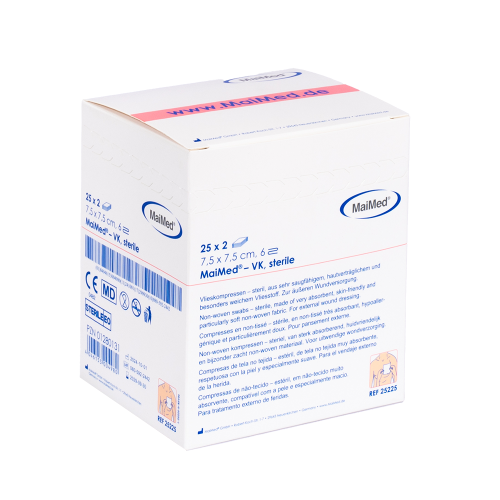 Compresas de vellón MaiMed-VK estériles