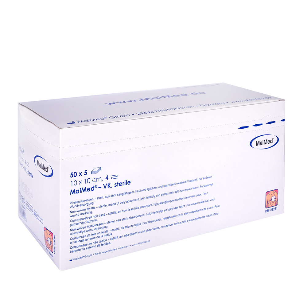 Compresas de vellón MaiMed-VK estériles
