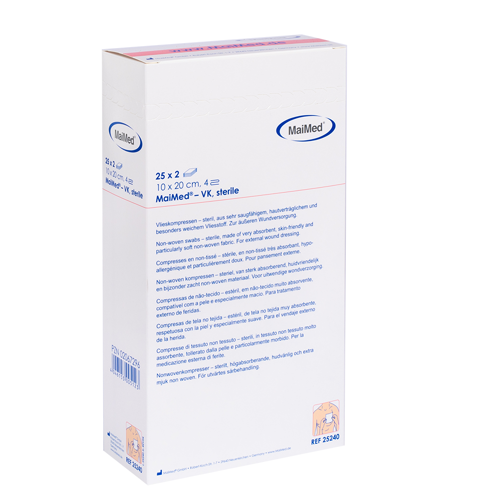 Compresas de vellón MaiMed-VK estériles