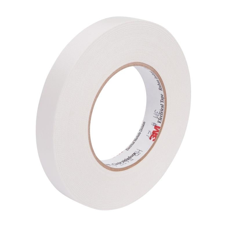 Scotch® 27U glassfibertape, hvit, 19 mm x 20 m, 0,18 mm | Pakke (1 rull)