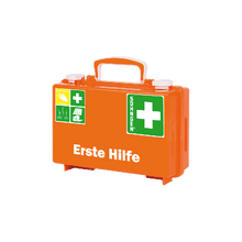 QUICK-CD First Aid Kit, Orange, with Standard Contents per DIN 13157