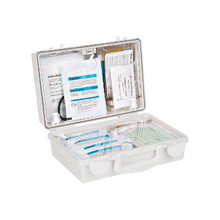 QUICK-CD First Aid Kit, White, with Standard Contents per DIN 13157