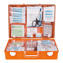 MT-CD First Aid Kit, Orange, with Standard Contents per DIN 13169