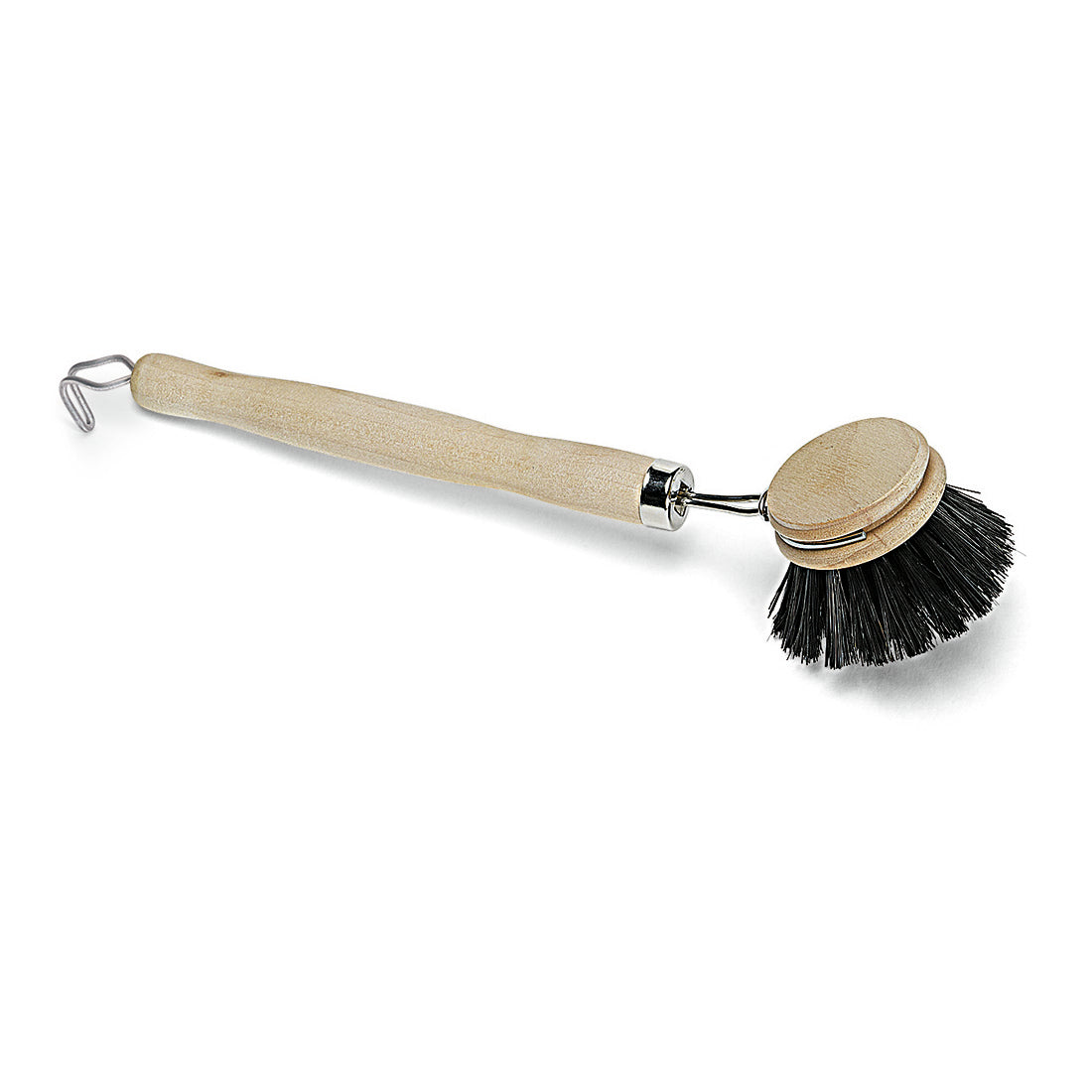 Die Nölle Profi Brush Spülbürste (25 cm) aus Holz mit weicher Naturhaar-Mischung und Metallöse am Griff eignet sich perfekt für nachhaltiges, umweltbewusstes Spülen. Von Nölle Profi Brush Bürsten- & Pinseltechnik e.K.