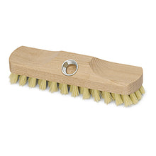 Nölle Profi Brush 22 cm Schrubber mit Gewinde, hartes Fibre-Ersatzteil, 1 Stück von Nölle Profi Brush Bürsten- & Pinseltechnik e.K.; ideal als Ersatzteil mit Metallloch zur Stielbefestigung.