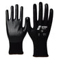 NITRAS nylon gloves, black