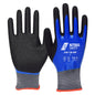 NITRAS OIL GRIP, assembly gloves, blue / black