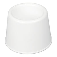 El portacepillos para inodoro Nölle Profi Brush (10 cm, blanco, plástico) de Nölle Profi Brush Bürsten- & Pinseltechnik e.K., ideal para artículos de higiene como el cepillo de inodoro, destaca por su base ancha y su abertura estrecha, lo que lo hace perfecto para el cuarto de baño.