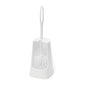 The Nölle Profi Brush toilet set with a white stand and a toilet brush with Ø 75 mm white PP bristles is a clean and practical solution for the bathroom. Brand: Nölle Profibürste Brush & Paintbrush Technology e.K.