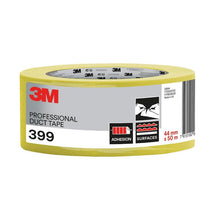 3M™ 399 Concrete Fabric Tape, Yellow, 44mm x 50m, 1 Roll/Pack | Pack (1 roll)