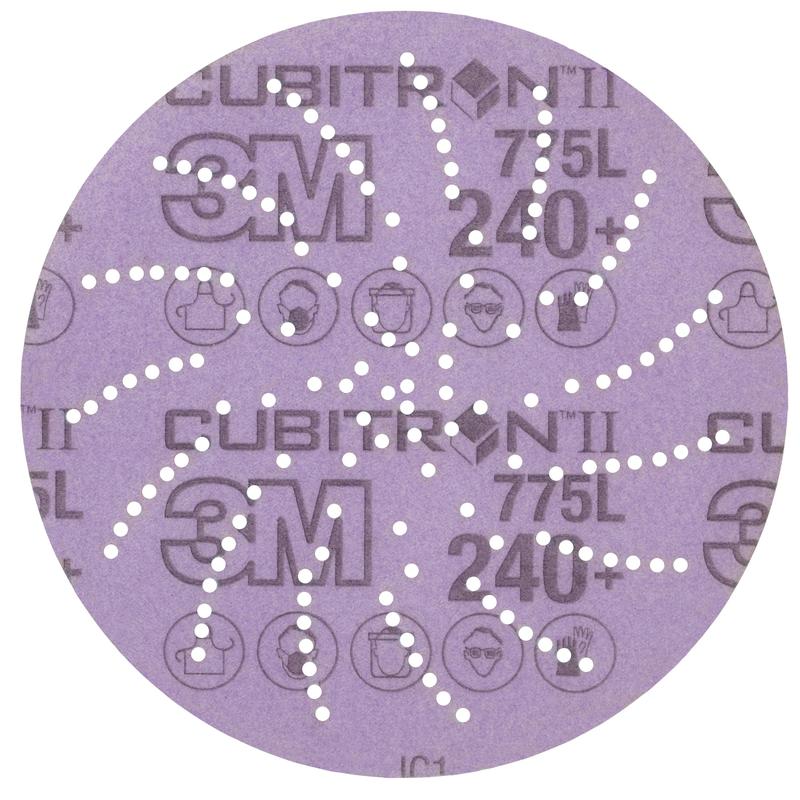 3M Xtract™ Cubitron™ II filmskive 775L, 125 mm, 240+, flerhull | Pakke (50 stk)