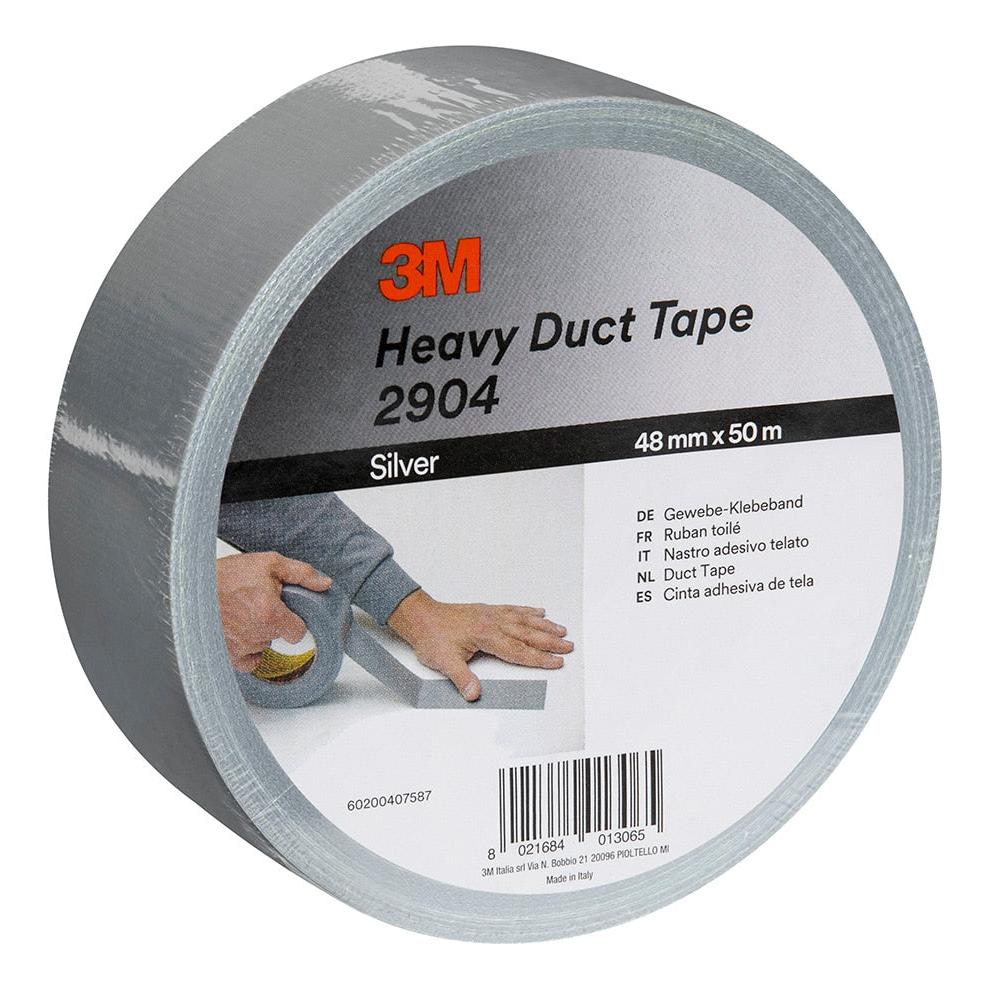 3M™ Heavy Duty Cloth Tape 2904 - Silver