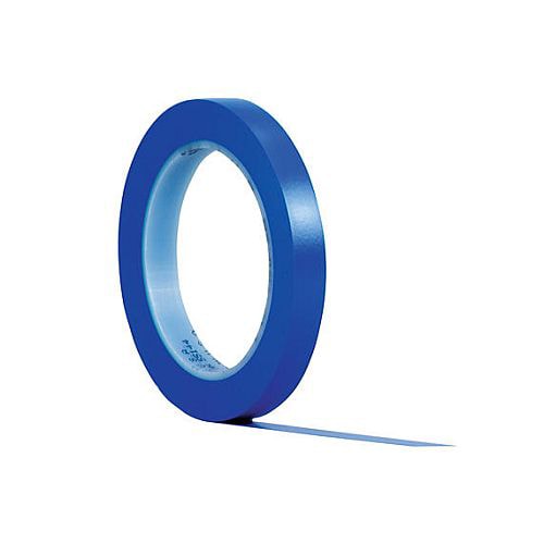 Cinta de embalaje de PVC Scotch® 6893, azul, 19 mm x 66 m, 0,057 mm | Paquete (1 rollo)