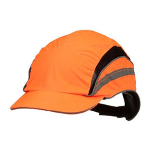 3M™ First Base™ 3 Bump Cap 2021874, clásico, fluorescente de alta visibilidad, naranja, visera corta, 55 mm | Paquete (1 pieza)