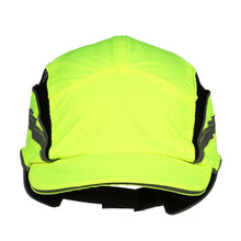 3M™ First Base™ 3 Bump Cap 2021866, clásico, fluorescente de alta visibilidad, amarillo, visera corta, 55 mm, personalizado | Paquete (1 pieza)