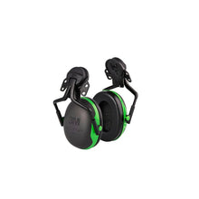 3M™ PELTOR™ earmuffs, green, helmet mount, X1P5E | Pack (1 piece)