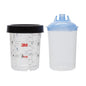3M™ PPS™ lokk og innerkoppsett, 400 ml, 125 µm, 16312 | Pakke (400 ml)
