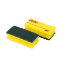 3M™ Scotch-Brite™ rengjøringssvamp 2286, gul/grønn, 70 mm x 150 mm, 120 stk/etui | Pakke (6 stk)