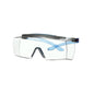 3M™ SecureFit™ 3700 Overglasses, Blue Temples, Eyebrow Shield, Scotchgard™ Anti-Fog Coating (K&N), Clear Lens, SF3701XSGAF-BLU-EU, 20 per pack | Pack (1 piece)