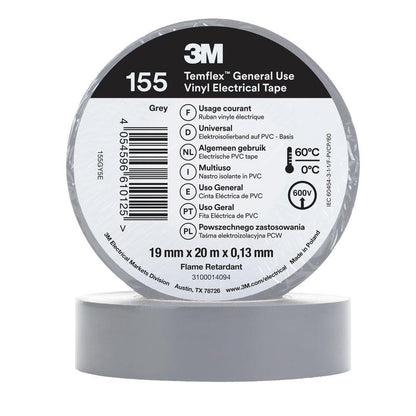 3M™ Temflex™ Vinyl Insulation Tape 155 - 19mm x 20m