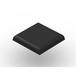 3M™ Bumpon™ SJ5705 elastisk støtfanger, svart, 32,4 x 6,4 mm, selvklebende naturgummi R-30 | Pakke (1 stk)