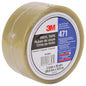 3M™ Soft PVC Tape 471, Clear, 50mm x 33m, 0.14mm, Individually Packed | Pack (1 roll)