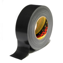 3M™ Fabric Adhesive Tape 389, Black - Duct Tape for strong adhesion