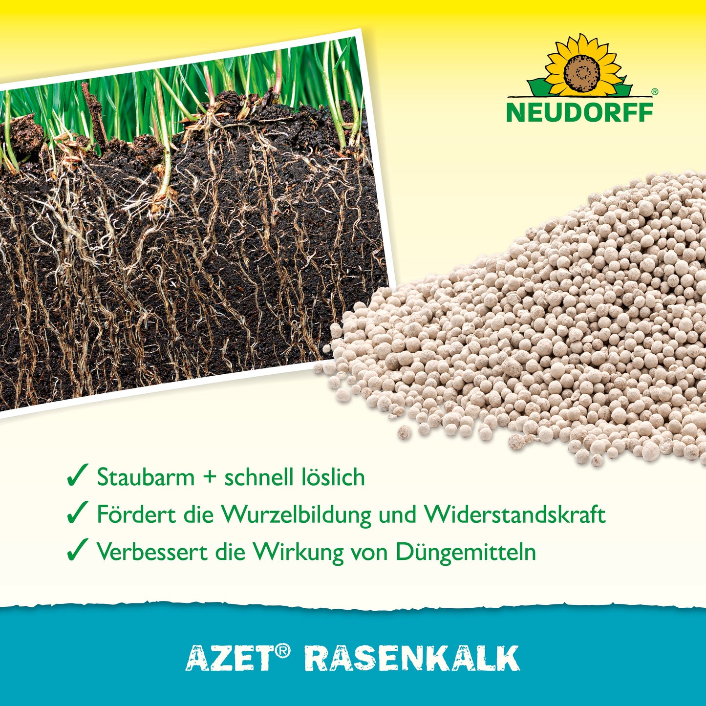 Lima para césped Azet