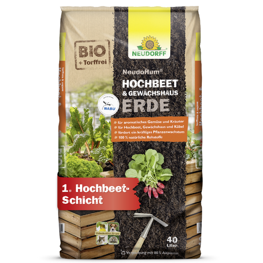 NeudoHum suelo elevado para invernaderos y bancales