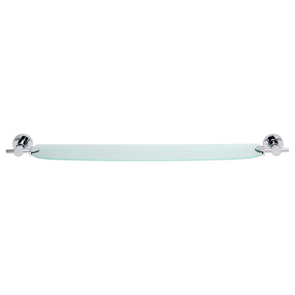 Estante de cristal tesa Loxx para el baño, cristal satinado, con solución adhesiva incluida