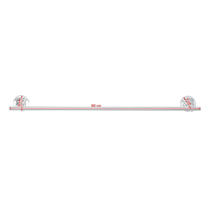 Toallero adhesivo tesa Luup, con kit de fijación incluido, 60 cm – Dimensiones