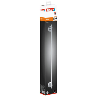 Toallero adhesivo tesa Luup, con kit de fijación incluido, 60 cm