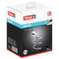 tesa SMOOZ Hair Dryer Holder, Chrome-Plated, with Adhesive Solution Included