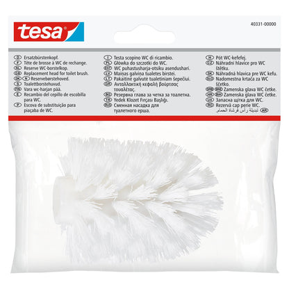 Cabezal de recambio de tesa para escobilla de baño: Blanco, Deluxxe, Elegaant, Exxcellent, Ekkro, Hukk, Klaam, Loxx, Luup o Smooz