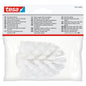 Cabezal de recambio de tesa para escobilla de baño: Blanco, Deluxxe, Elegaant, Exxcellent, Ekkro, Hukk, Klaam, Loxx, Luup o Smooz