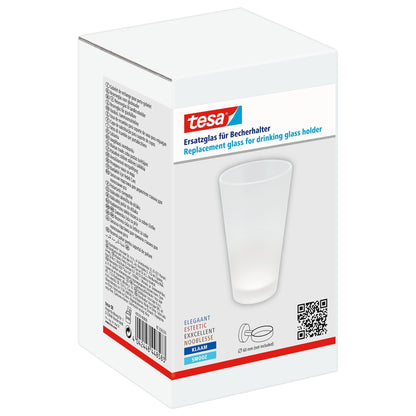 Vasos de repuesto de tesa para los soportes de vasos de cepillo de dientes Ekkro, Hukk, Smooz, Klaam y Loxx
