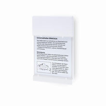 Veggholder, Dracula, veggholder uten trykk (hvit), universal | Pakke (1 stk)