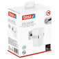 tesa DELUXXE Toothbrush Holder, Elegant Design, Includes Adhesive Solution
