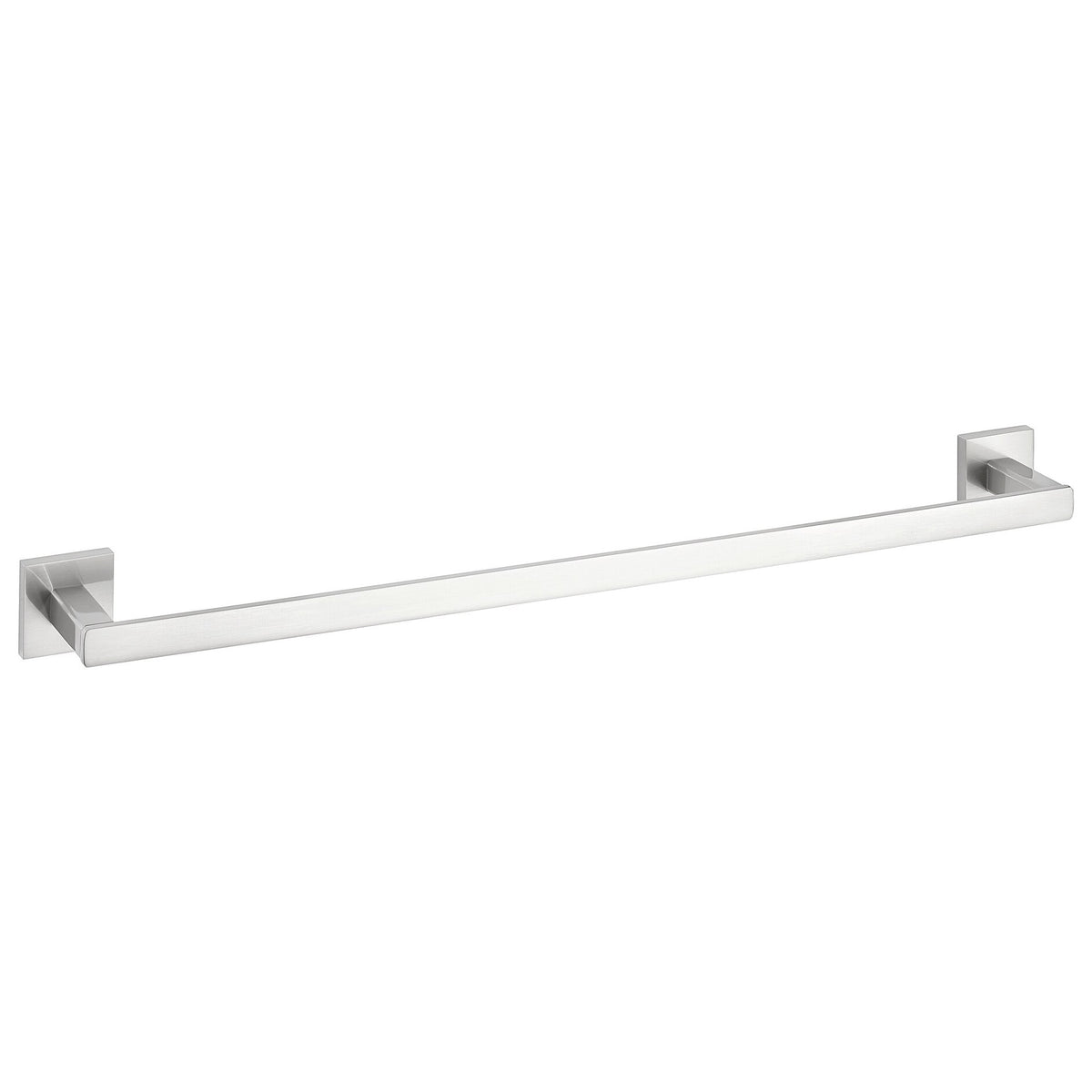 tesa EXXCLUSIV Towel Rack, Stainless Steel Finish, Includes Adhesive Solution