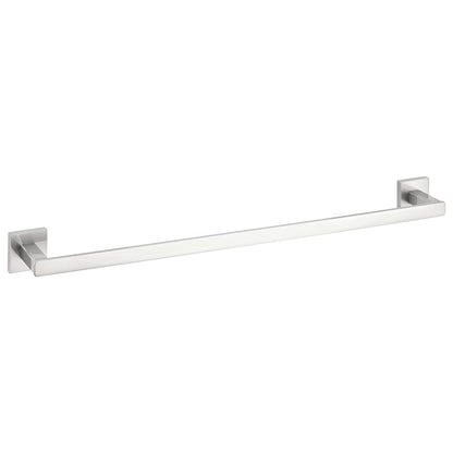 tesa EXXCLUSIV Towel Rack, Stainless Steel Finish, Includes Adhesive Solution